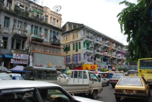Le vie di Yangoon