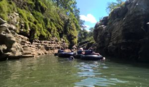 Tubing sul fiume Oya