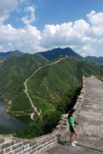 Uno scorcio panoramico del lago di Huanghuacheng